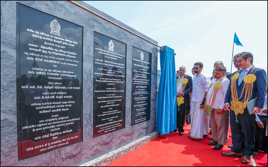 Northern Provincial Council Administration Reviews Jaffna Peninsula Potable Water Supply and Solar Desalination Progress